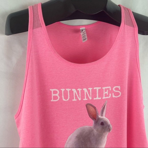 Good Treasures “Bunnies Think You’re Dumb” Tank - Picture 5 of 10